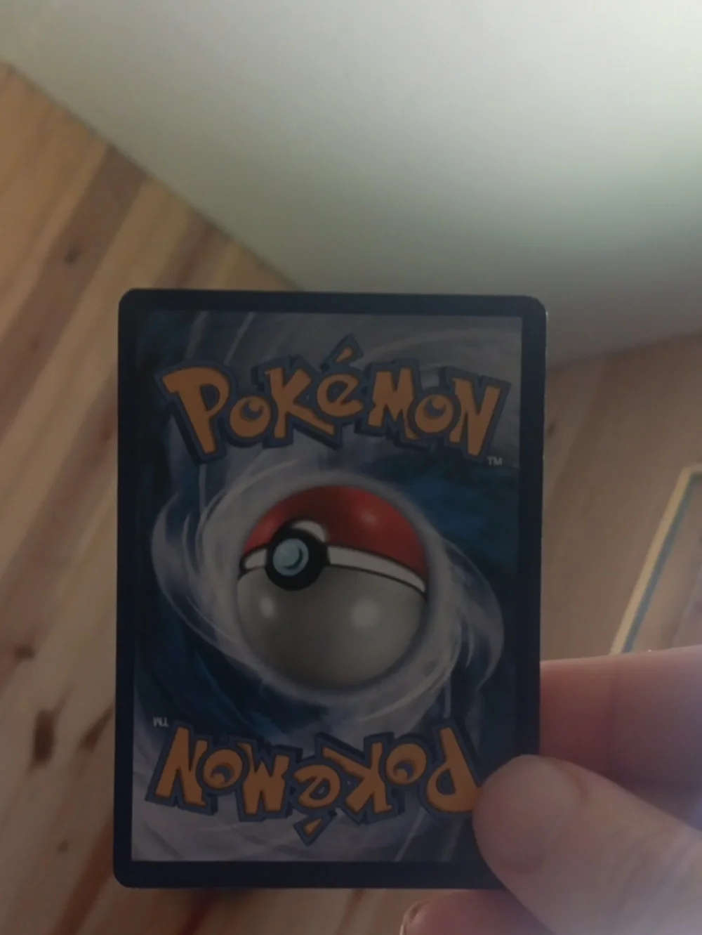 Pokemon Amaura Card - Blue and Yellow